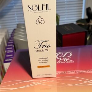 Soleil Trio Miracle Oil - Nourishing Hair Treatment